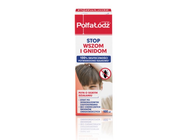 Laboratoria PolfaŁódź Stop Wszom I Gnidom interakcje ulotka płyn - 100 ml