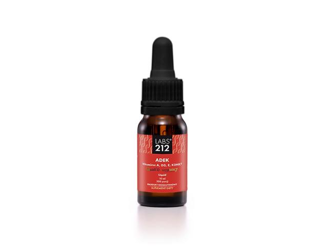 Labs212 ADEK interakcje ulotka płyn - 10 ml