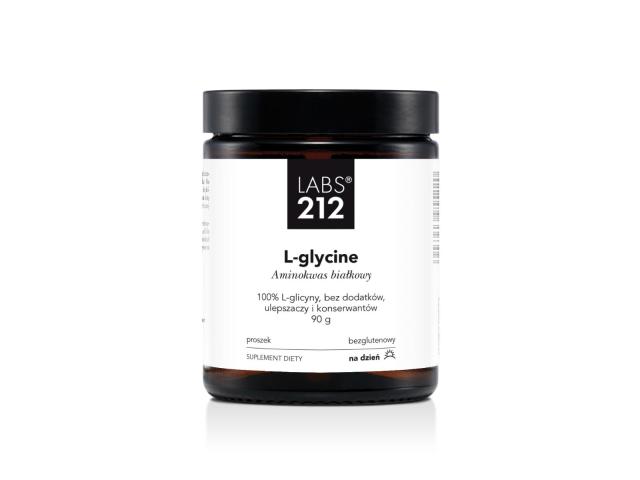 Labs212 L-Glycine na dzień interakcje ulotka proszek  90 g