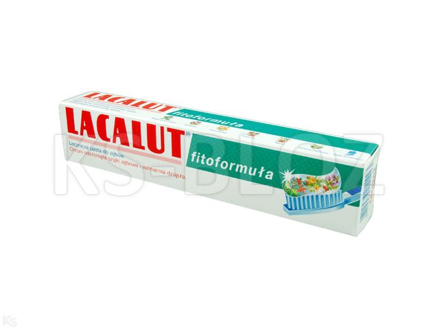 Lacalut Fitoformuła Pasta do mycia zębów interakcje ulotka pasta do zębów  75 ml