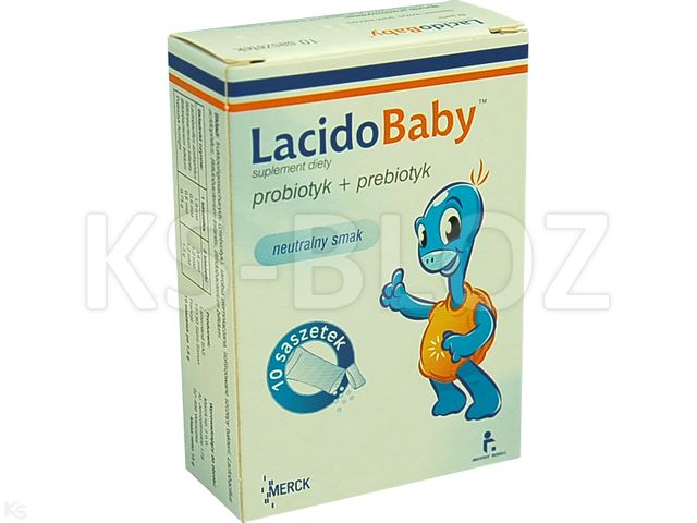 LacidoBaby smak neutralny interakcje ulotka   10 sasz.