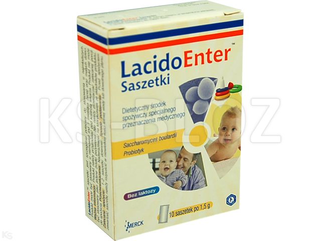 Lacidoenter interakcje ulotka proszek - 10 sasz. po 1,5 g