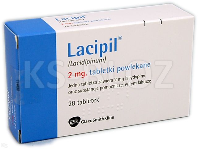 Lacipil interakcje ulotka tabletki powlekane 2 mg 28 tabl. | 4 blist.po 7 szt.