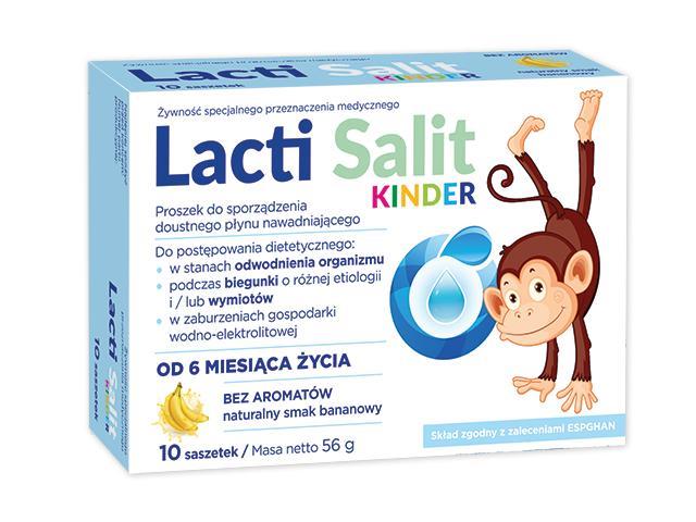 Lacti Salit Kinder interakcje ulotka proszek do sporządzania roztworu doustnego  10 sasz.