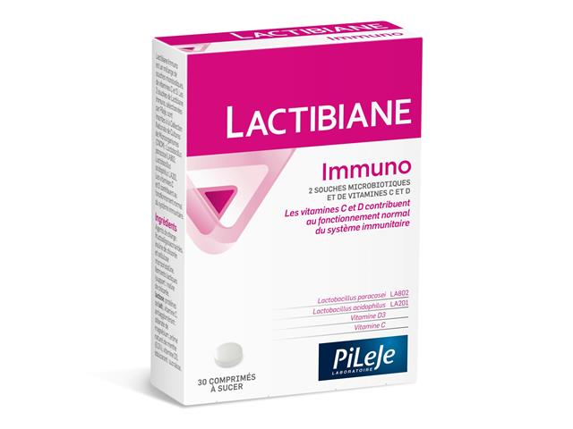 Lactibiane Immuno interakcje ulotka tabletki do ssania  30 tabl.