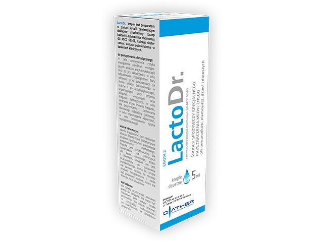 LactoDr. interakcje ulotka krople  5 ml