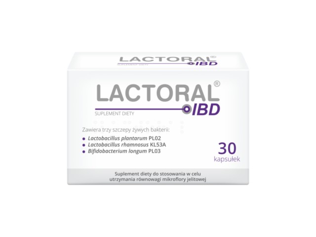 Lactoral Ibd interakcje ulotka kapsułki 306 mg 30 kaps.