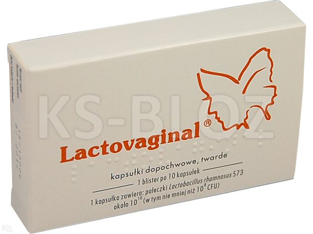 Lactovaginal interakcje ulotka kapsułki dopochwowe twarde  10 kaps. (blist.z fol.)