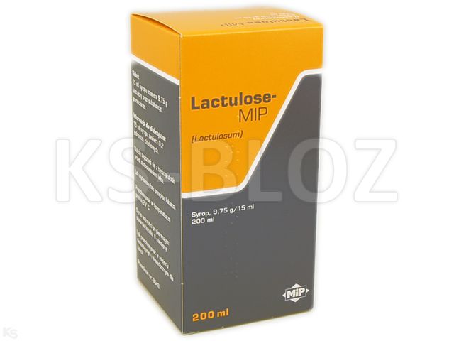 Lactulose-Mip interakcje ulotka syrop 9,75 g/15ml 200 ml