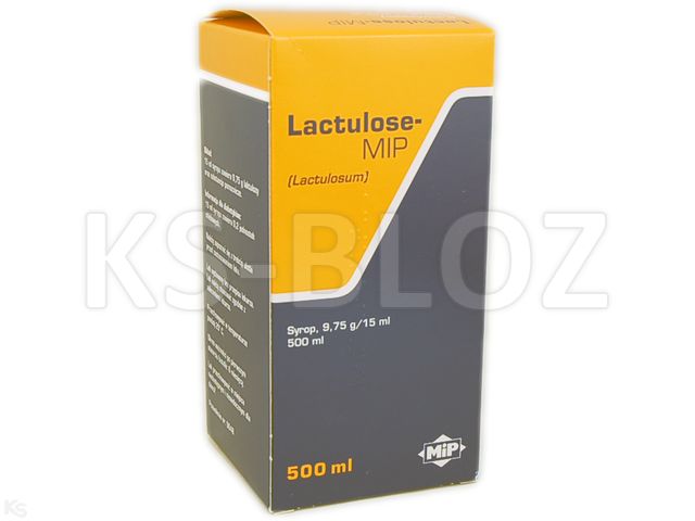 Lactulose-Mip interakcje ulotka syrop 9,75 g/15ml 500 ml