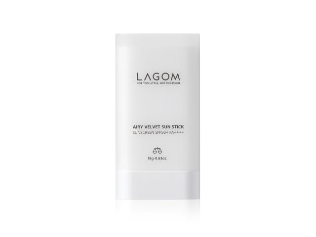 Lagom Airy Velvet Sun Stick Krem w sztyfcie przeciwsłoneczny SPF 50+ PA++++ interakcje ulotka sztyft - 18 g