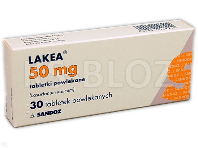 Lakea interakcje ulotka tabletki powlekane 50 mg 30 tabl. (3 blist. po 10 tabl.)