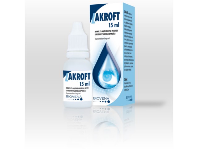 Lakroft interakcje ulotka krople do oczu  15 ml