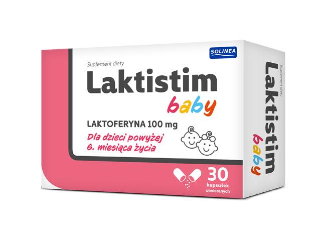 Laktistim Baby interakcje ulotka kapsułki  30 kaps.