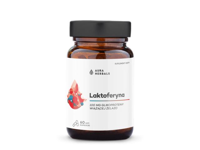 Laktoferyna 100 mg interakcje ulotka kapsułki - 60 kaps.