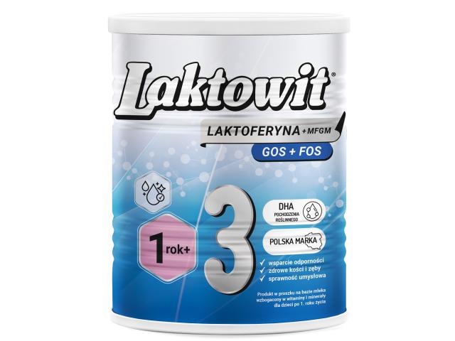 Laktowit Laktoferyna + MFGM 3 interakcje ulotka proszek  400 g (puszka)
