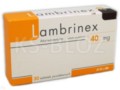 Lambrinex interakcje ulotka tabletki powlekane 40 mg 30 tabl.