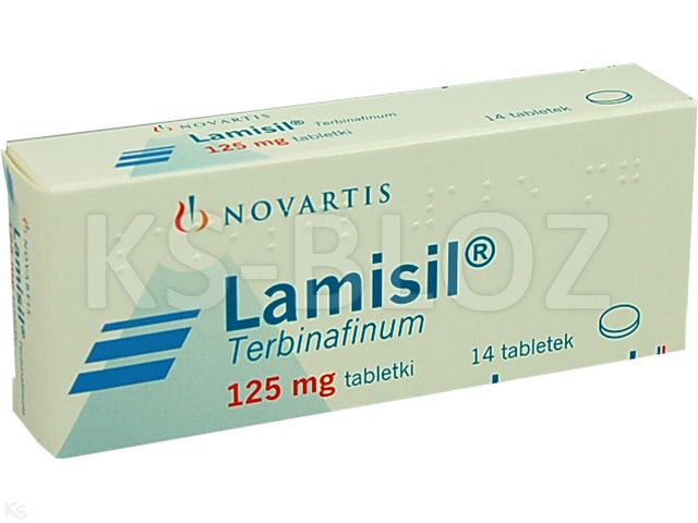 Lamisil interakcje ulotka tabletki 125 mg 14 tabl.