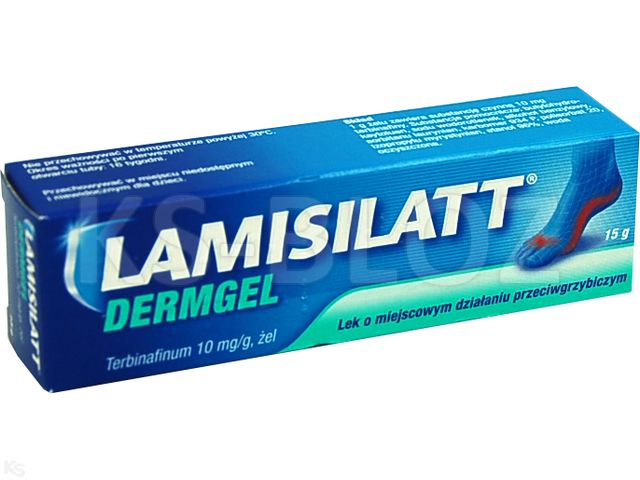 Lamisilatt Dermgel interakcje ulotka żel 10 mg/g 15 g | tuba