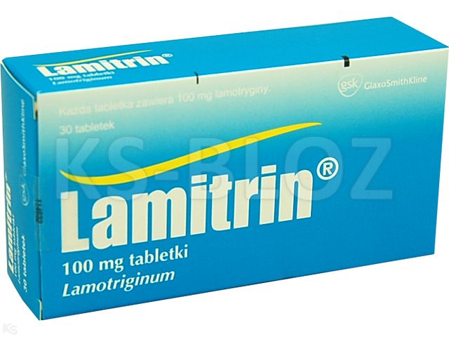 Lamitrin interakcje ulotka tabletki 100 mg 30 tabl. | 3 blist.po 10 szt.