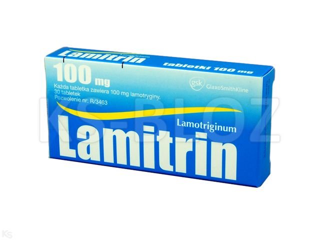 Lamitrin interakcje ulotka tabletki 100 mg 30 tabl.