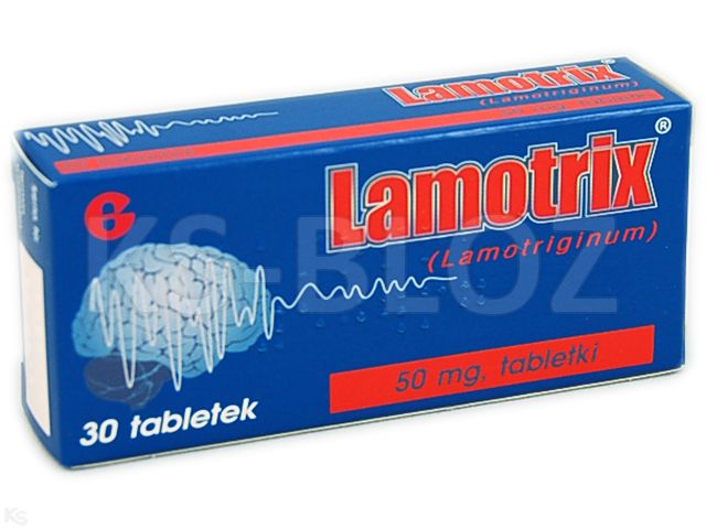 Lamotrix interakcje ulotka tabletki 50 mg 30 tabl.