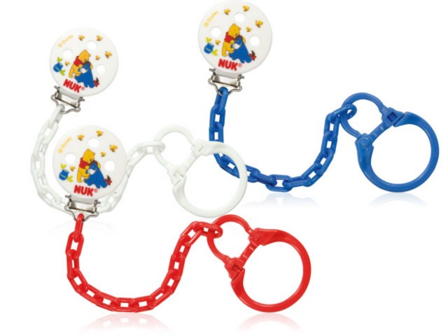 Łańcuszek do smoczka uspok. NUK DISNEY KP 256256 interakcje ulotka  - 1 szt.