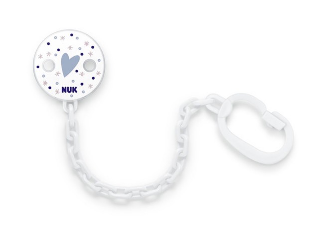 Łańcuszek do smoczka uspok. NUK Winter Wonderland 256.466 interakcje ulotka  - 1 szt.