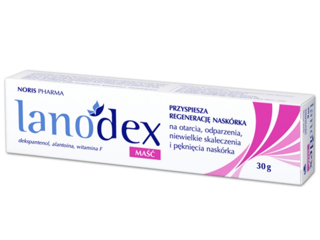 LANODEX Maść na otarcia interakcje ulotka maść - 30 g