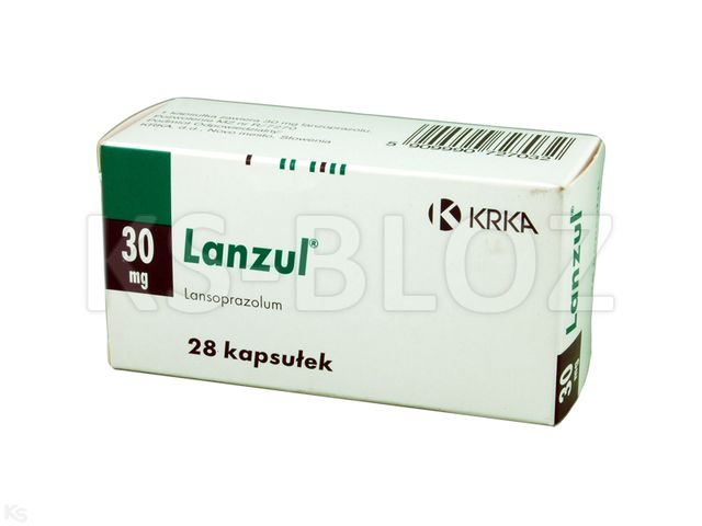 Lanzul interakcje ulotka kapsułki 30 mg 