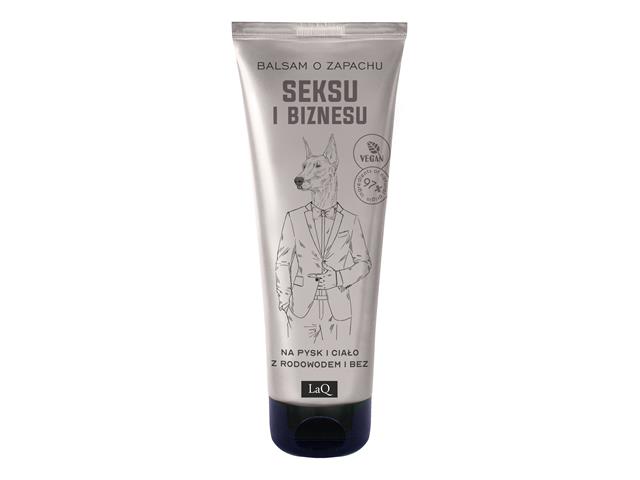 LaQ Balsam na pysk i ciało z rodowodem i bez o zapachu seksu i biznesu 8w1 interakcje ulotka balsam - 200 ml