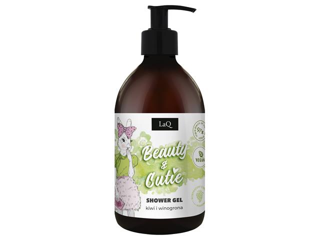 LaQ Beauty & Cutie Żel pod prysznic orzeźwiający kiwi i winogrona interakcje ulotka żel - 500 ml