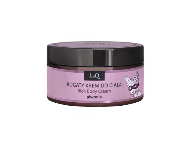 LaQ Bogaty Krem do ciała piwonia interakcje ulotka   200 ml