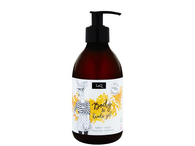 LaQ Hands & Body Gel Żel do mycia rąk i ciała nawilżający melon interakcje ulotka żel - 300 ml