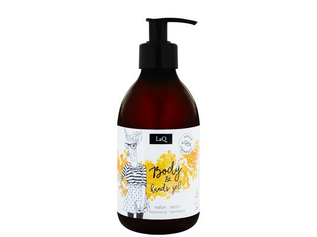 LaQ Hands & Body Gel Żel do mycia rąk i ciała nawilżający melon interakcje ulotka żel  300 ml