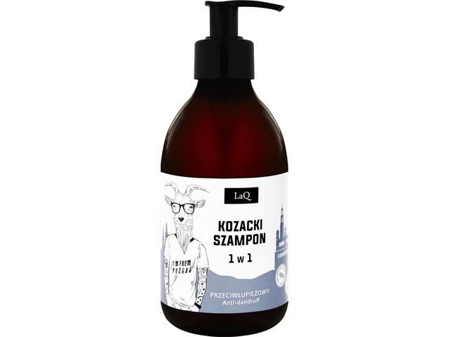 LaQ Kozacki Szampon przeciwłupieżowy 1w1 interakcje ulotka   300 ml