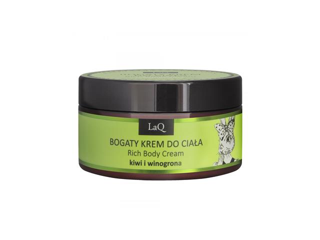 LaQ Krem do ciała rewitalizujący kiwi i winogrona bogaty interakcje ulotka krem - 200 ml