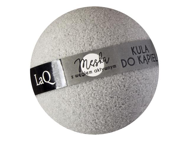 LaQ Kula kąpielowa męska z węglem aktywnym interakcje ulotka kula kąpielowa - 120 g