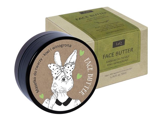 LaQ Masełko do twarzy kiwi i winogrona interakcje ulotka krem - 50 ml