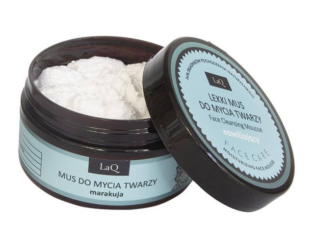LaQ Mus do mycia twarzy nawilżający interakcje ulotka pianka - 40 g