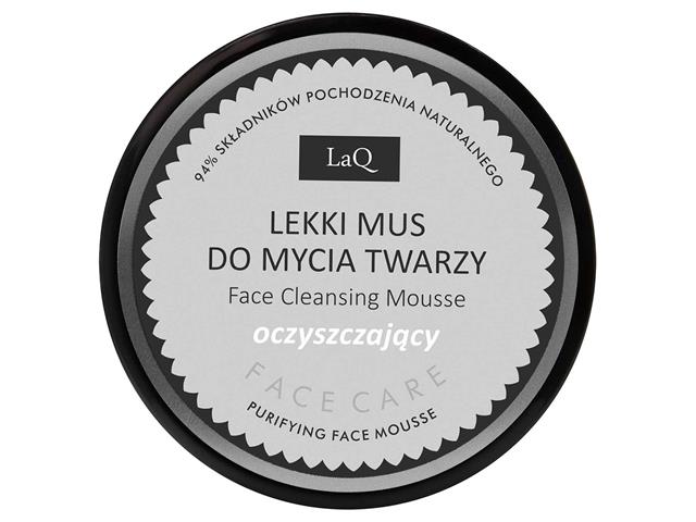 LaQ Mus do mycia twarzy oczyszczający lekki interakcje ulotka pianka - 40 g