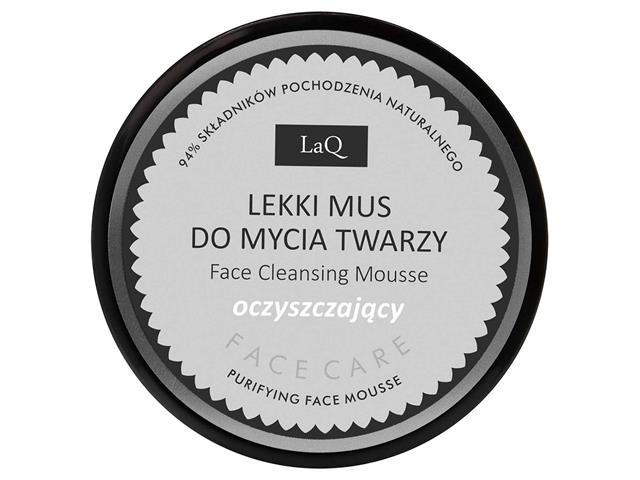 LaQ Mus do mycia twarzy oczyszczający lekki interakcje ulotka   40 g