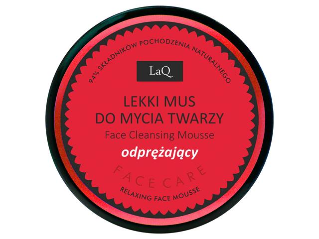 LaQ Mus do mycia twarzy odprężający pralinka interakcje ulotka mus  40 g