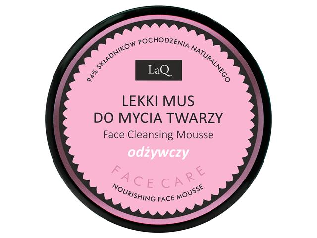 LaQ Mus do mycia twarzy odżywczy interakcje ulotka mus  40 g