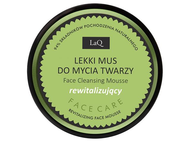 LaQ Mus do twarzy rewitalizujący kiwi i winogrona lekki interakcje ulotka żel - 100 ml