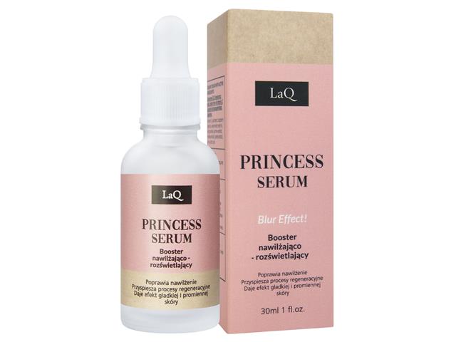 LaQ Princess Serum booster nawilżająco-rozświetlający interakcje ulotka serum - 30 ml