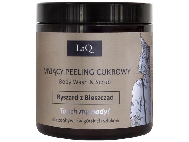 LaQ Ryszard Z Bieszczad Peeling cukrowy myjący dla zdobywców górskich szlaków interakcje ulotka pasta  220 g