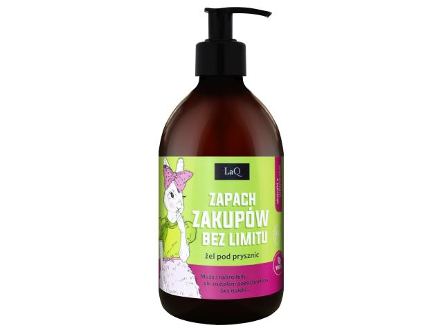 LaQ Zapach Zakupów Bez Limitu Żel pod prysznic kiwi i winogrona interakcje ulotka żel - 500 ml