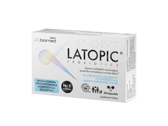 Latopic interakcje ulotka kapsułki - 30 kaps.