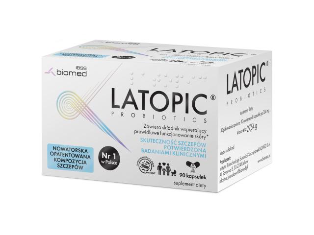 Latopic interakcje ulotka kapsułki - 90 kaps.